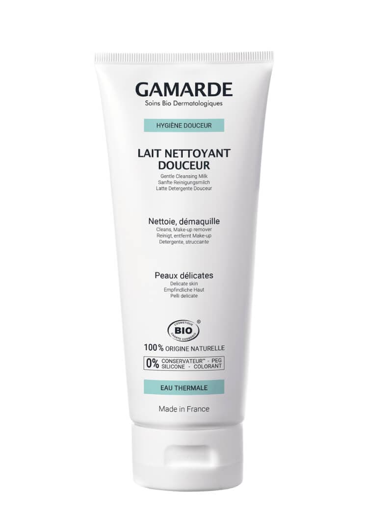 Млечен чистач за лице за сензитивна кожа - 200 г.